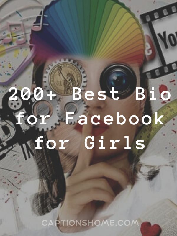 Best Bio for Facebook for Girls