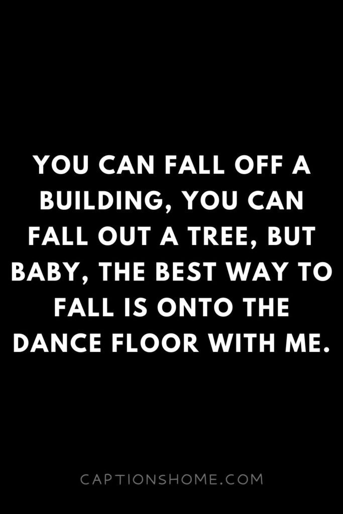 Naughty Dancers Pick Up Lines