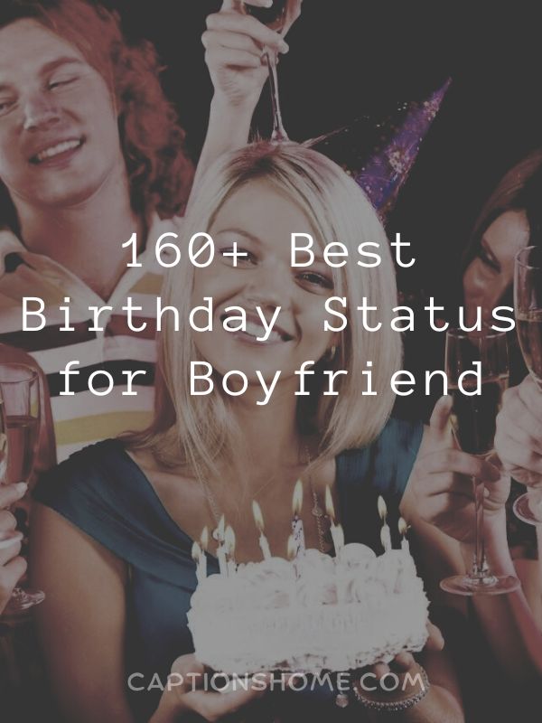 Best Birthday Status for Boyfriend