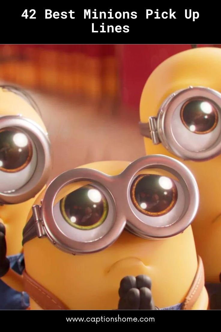 Best Minions Pick Up Lines